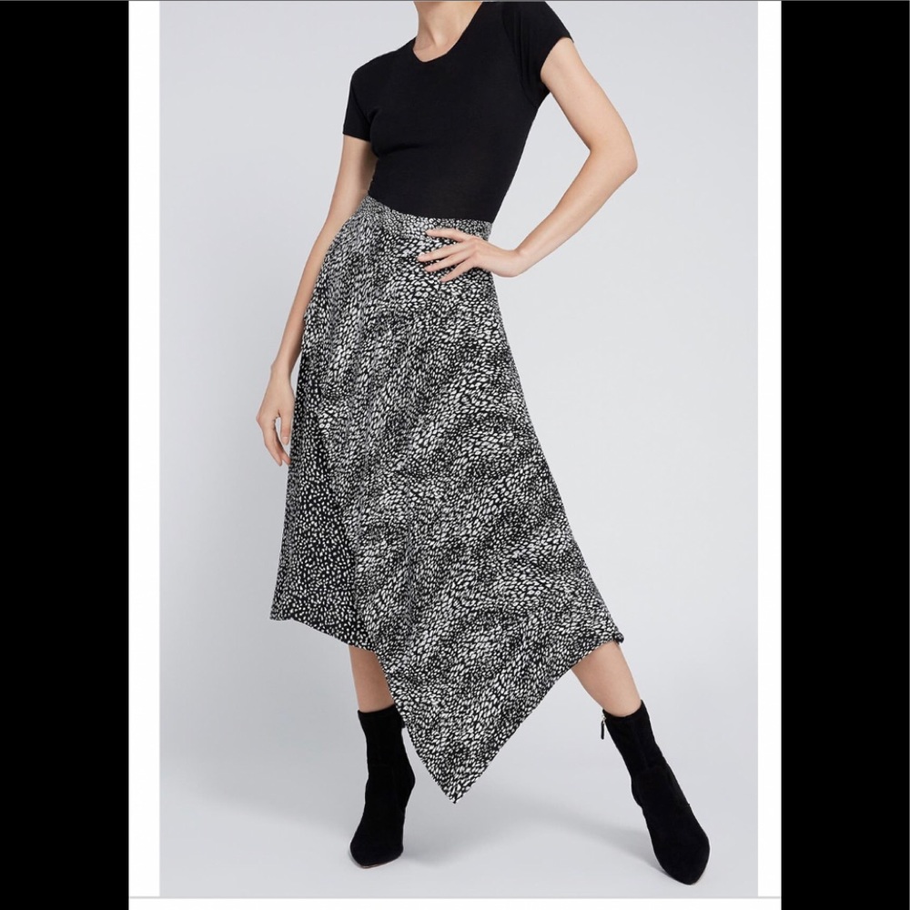 Alice + Olivia Danita Double Layer A-Line Skirt